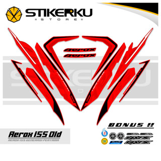 สติกเกอร์ AEROX 155-7 MOTIF STRIPING OLD 155-VVA AEROX STICKER Unique AEROX 155-VVA STICKER/AEROX 155-VVA STICKER/STOCK DECAL/LIST/POLET/Stickerkustore