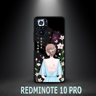 [CS39] เคสโทรศัพท์มือถือ ประดับกลิตเตอร์ สําหรับ Xiaomi REDMI NOTE 10 PRO | เคส Hp เคลือบเงา | ชุดเดรส Motif