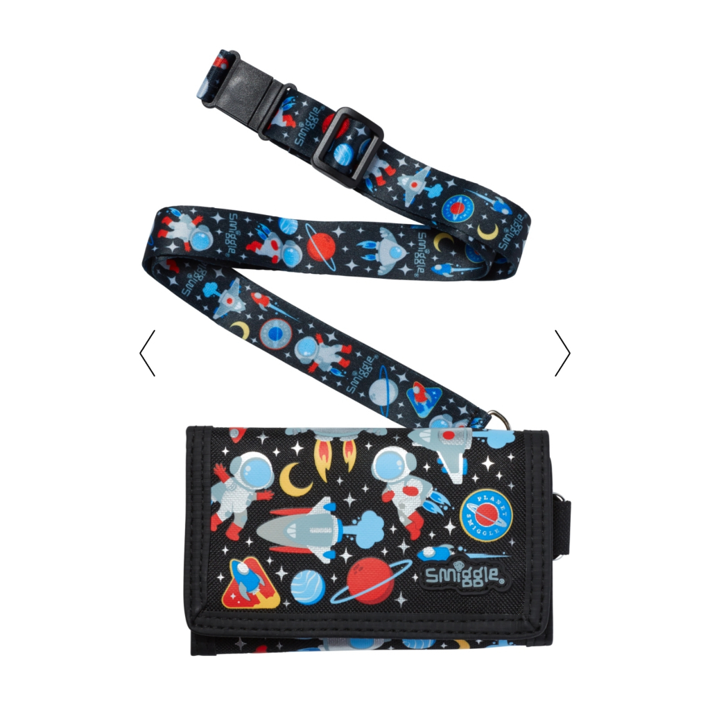 Smiggle LETS PLAY WALLET นักบินอวกาศ LANYARD - SMIGGLE WALLET