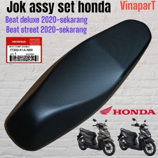 เบาะที่นั่งรถจักรยานยนต์ แบบหนัง สําหรับ Honda Beat FI