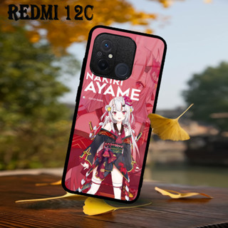 [B23] เคส Xiaomi REDMI 12C กลิตเตอร์ | เคส Hp เคลือบเงา | ลวดลาย Nakiri