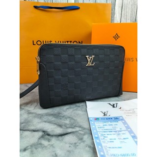 กระเป๋าคลัทช์ มีซิป สําหรับผู้ชาย LV78001