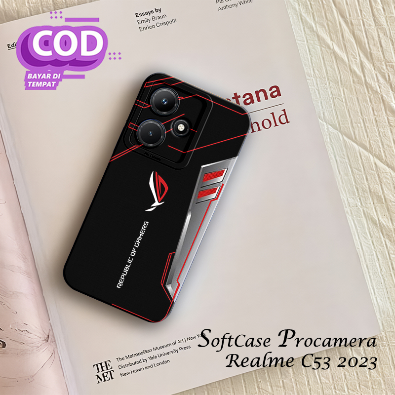 REALME C53 CASE - SOFTCASE PRO CAMERA REALME C53 - เคส REALME C53 - เคส REALME C53 2023 - เคส FLEXIB