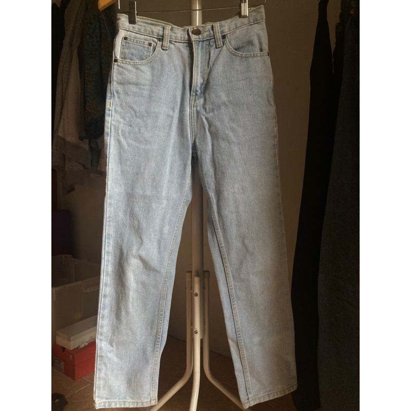 Mky Clothing BOYFRIEND HIGH WAIST JEANS PRELOVED K052