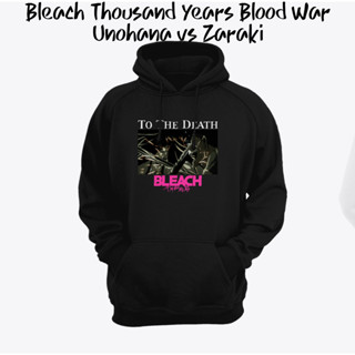 เสื้อกันหนาว มีฮู้ด ลายการ์ตูนอนิเมะ Unohana vs Zaraki To The Death Bleach TYBW K0344