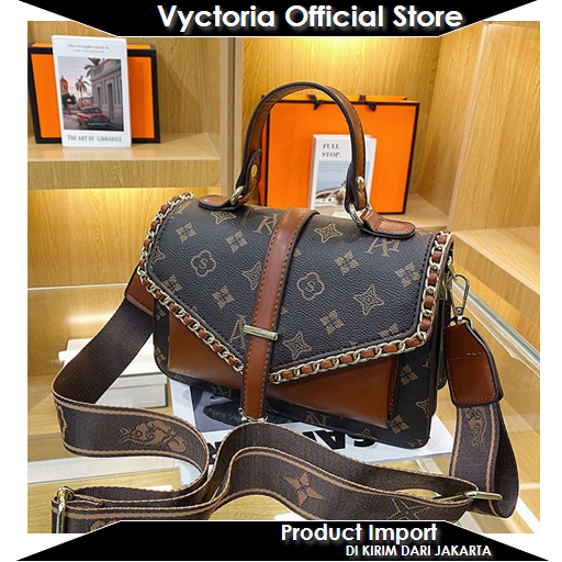 F603 นําเข้ากระเป๋าถือแฟชั่นผู้หญิง Foxjazz ได้รับการรับรอง LT2200 CR7895 BQ3585 JT603 2200 7895 358