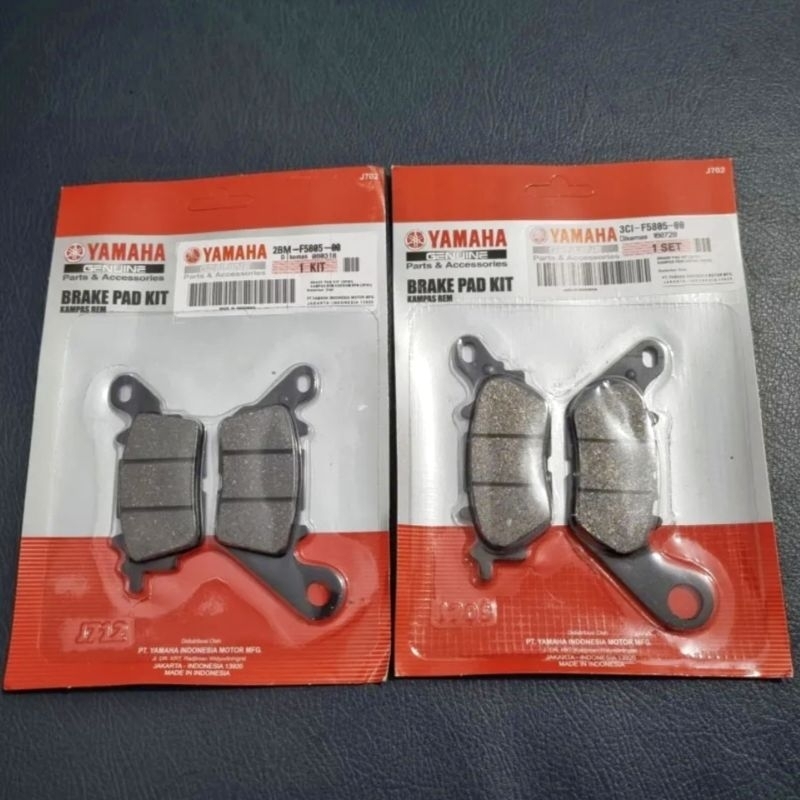 ผ้าเบรคหน้าและหลังสําหรับ N Max NMax (2MB+3CI)