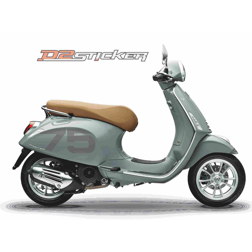 สติ๊กเกอร์รูปลอก vespa 75 vespa 75