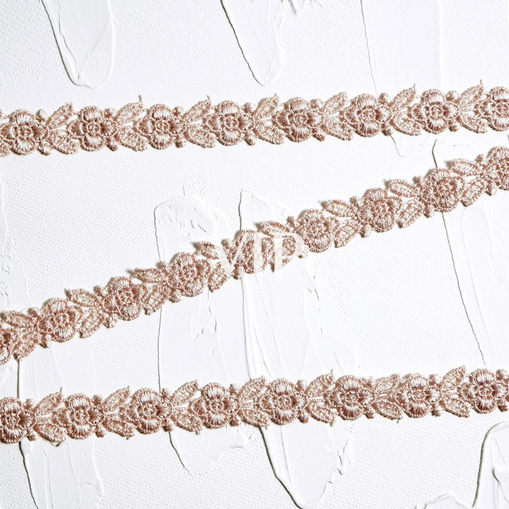 VIP Lace 3 V1270 ปักลูกไม้ Giper Lace ต่อม้วน