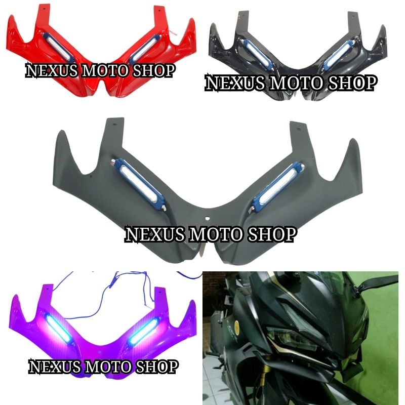 โคมไฟ Winglet cbr150R ใหม่ 2021 winglet ปีกพลาสติก ใหม่ cbr150R k45R