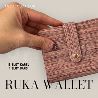 Ruka WALLET กระเป๋าสตางค์ แบบพับได้ สําหรับผู้หญิง