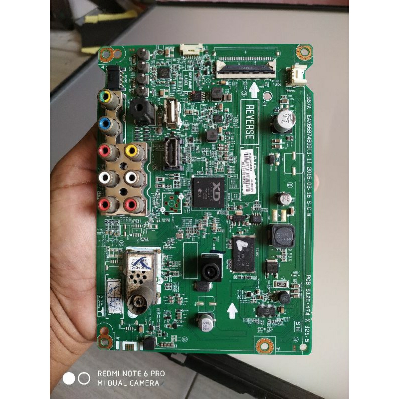 MB - เมนบอร์ด - MOTHERBOARD - MOBO - LG - 43LH511T - 43LH511