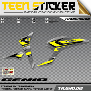 Striping GENIO- โฮโลแกรมแปรผัน HOLOGRAM HONDA GENIO NEW TN 018 VIRAL