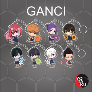 พวงกุญแจอะคริลิค ลายการ์ตูนอนิเมะ Ganci GC272 Series 6yotakushop สีฟ้า