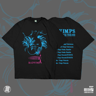 เสื้อยืด พิมพ์ลาย Radwimps Japan Tour Asia World Club Kaos Music JPop JRock Baju สไตล์ญี่ปุ่น