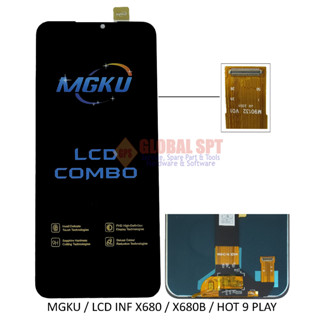 หน้าจอสัมผัส lcd สําหรับ Mgku X680 X680B HOT 9play