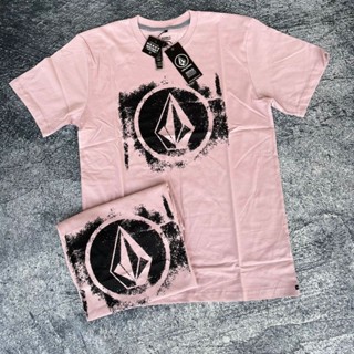 เสื้อยืดพรีเมี่ยม พิมพ์ลาย Volcom Lilac Mirror