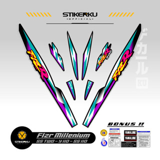 สติกเกอร์ F1ZR MOTIF 9 STICKER FIZR Z SS TWO Y110 Ss110 สติกเกอร์ ติดตกแต่ง ลิสต์ เสา เสา เรียบง่าย เรียบง่าย รูปแบบ คริสตัล FIZR สติกเกอร์