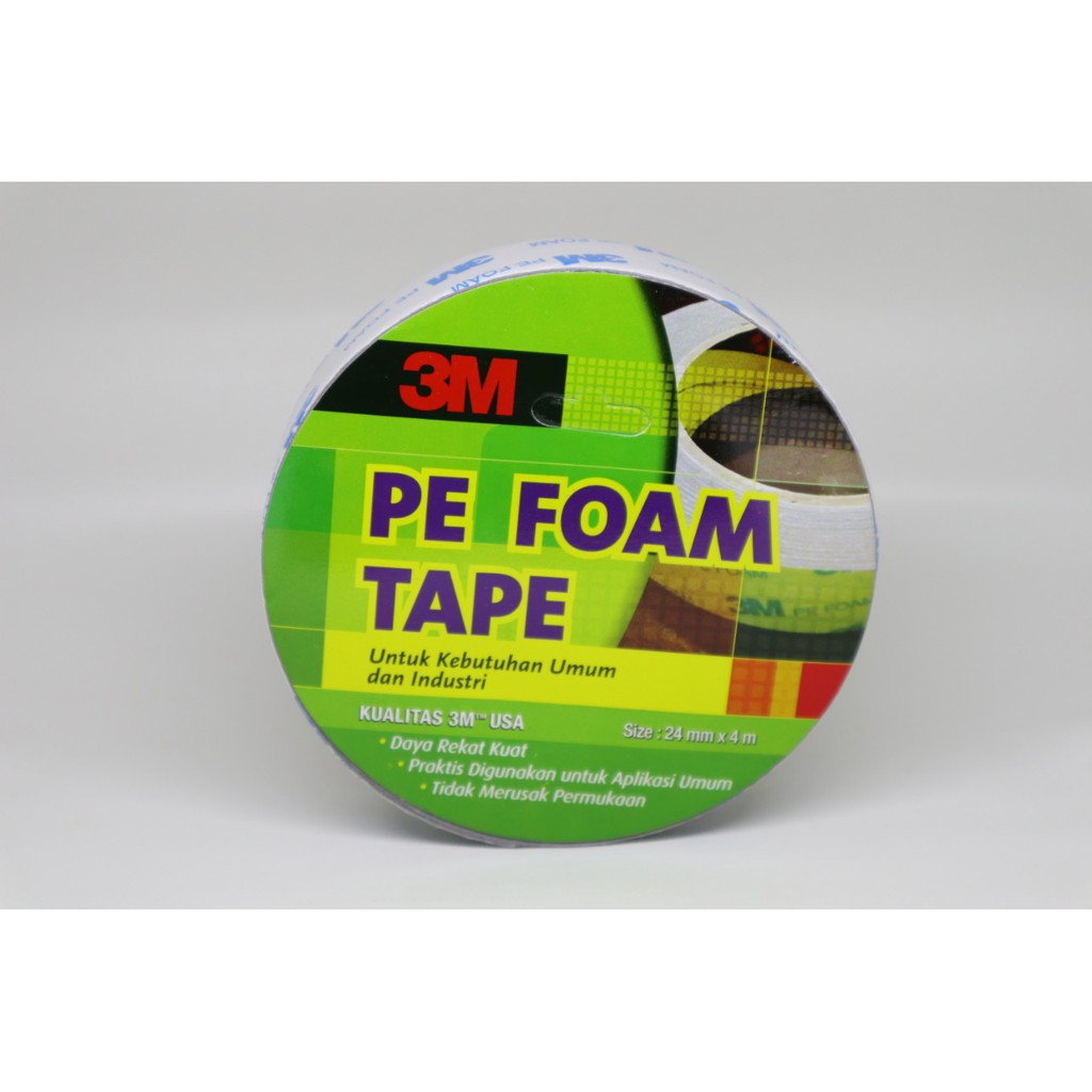 Double TAPE FOAM 3M PE FOAM TAPE 24mm  4m ORIGINAL