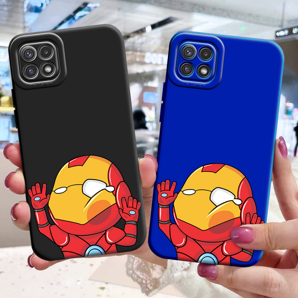 เคสแบบกําหนดเอง Samsung A02S, A03, A03S, A03 CORE, AO4, CASE LIQUID SILICONE CUSTOM CARTOON SERIES