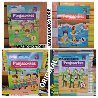 หนังสือใหม่ SD Penjasorkes Class 1 2 4 5 Quadra Merdeka Curriculum