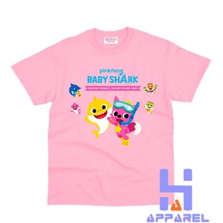 Pinkfong BABY SHARK เสื้อยืด สําหรับเด็ก