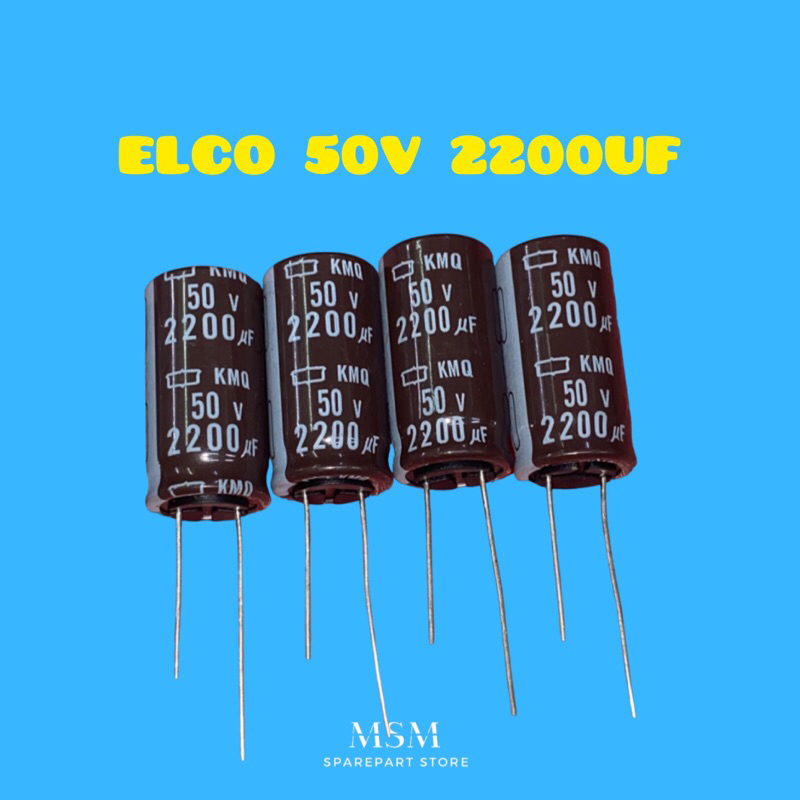 ELCO 50V 2200UF*****