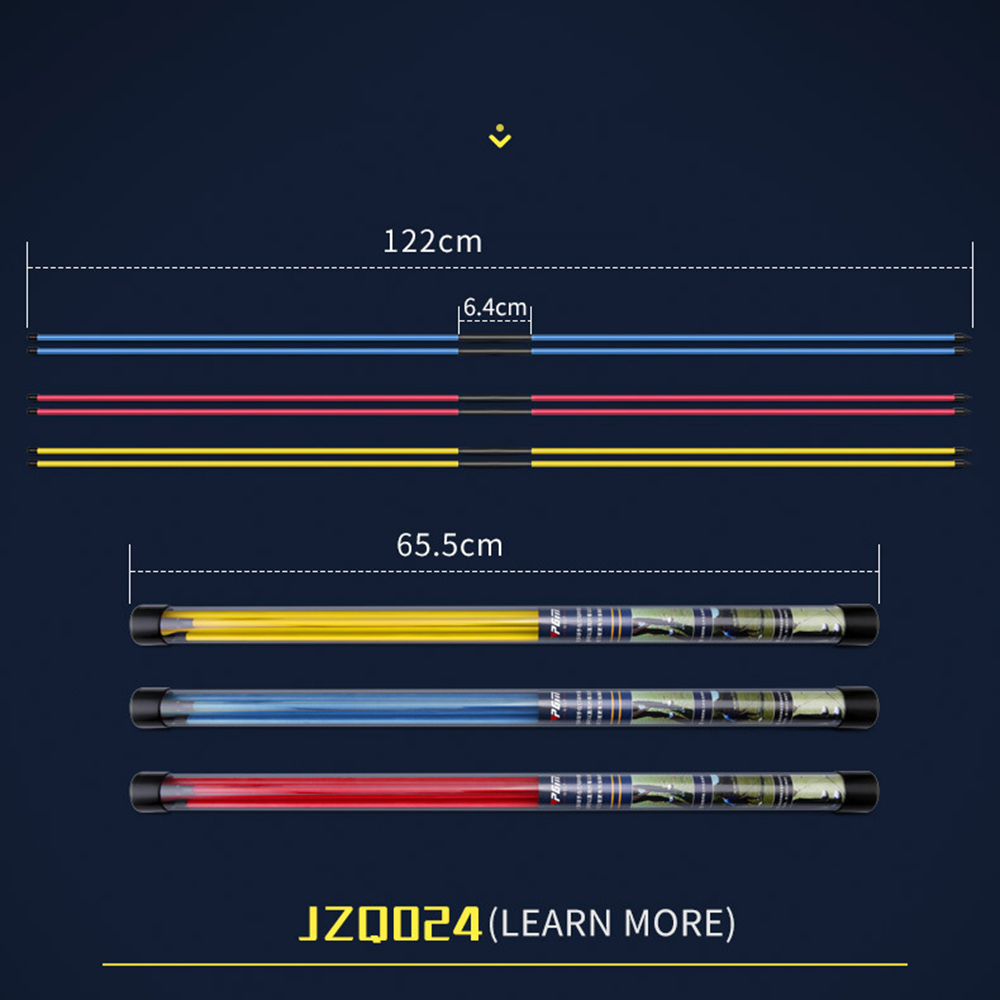 PGM Golf Alignment Stick Set Swing Path Trainer Practice Indicator Stick ราคา ถูกที่สุด ดีลบีเคเค แกลเลอรีภาพที่ 2