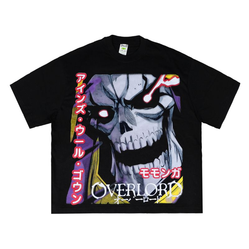 เสื้อยืด Big OVERSIZE OVERLORD ANIME MANGA