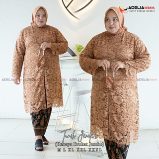 Permata Tille / Kebaya Brocade Tille Jumbo / Kebaya Modern / Kebaya Tunic Tille Jumbo