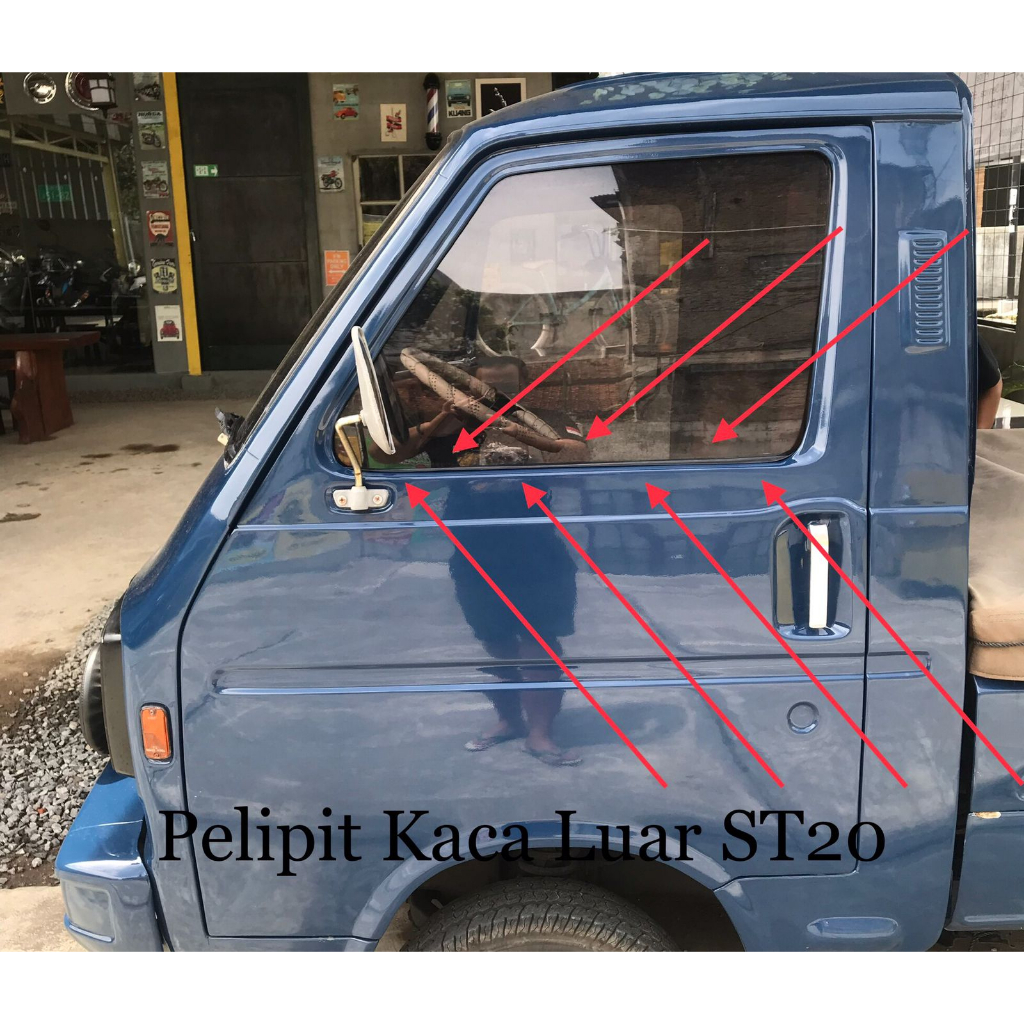 Suzuki Carry ST20 รถจีบกระจกด้านนอก