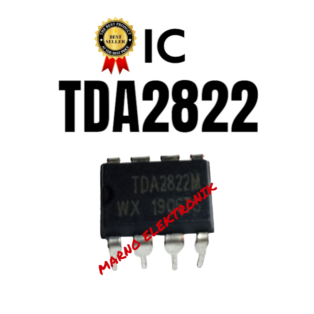 IC TDA 2822 TDA2822 TDA--2822 ต้นฉบับ