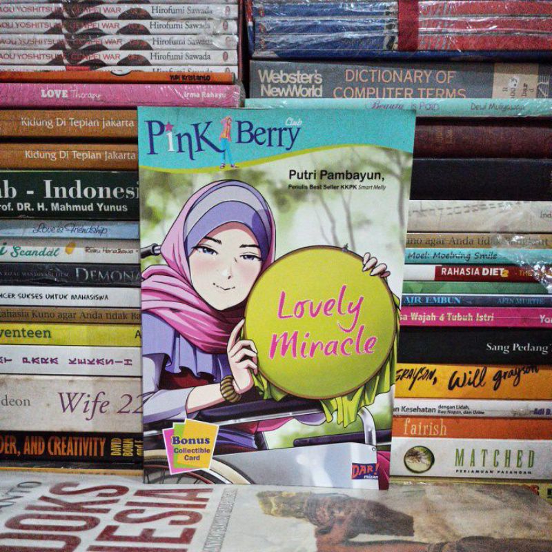 ORIGINAL NOVEL PINK BERRY CLUB Lovely Miracle Putri Pambayun ใช้