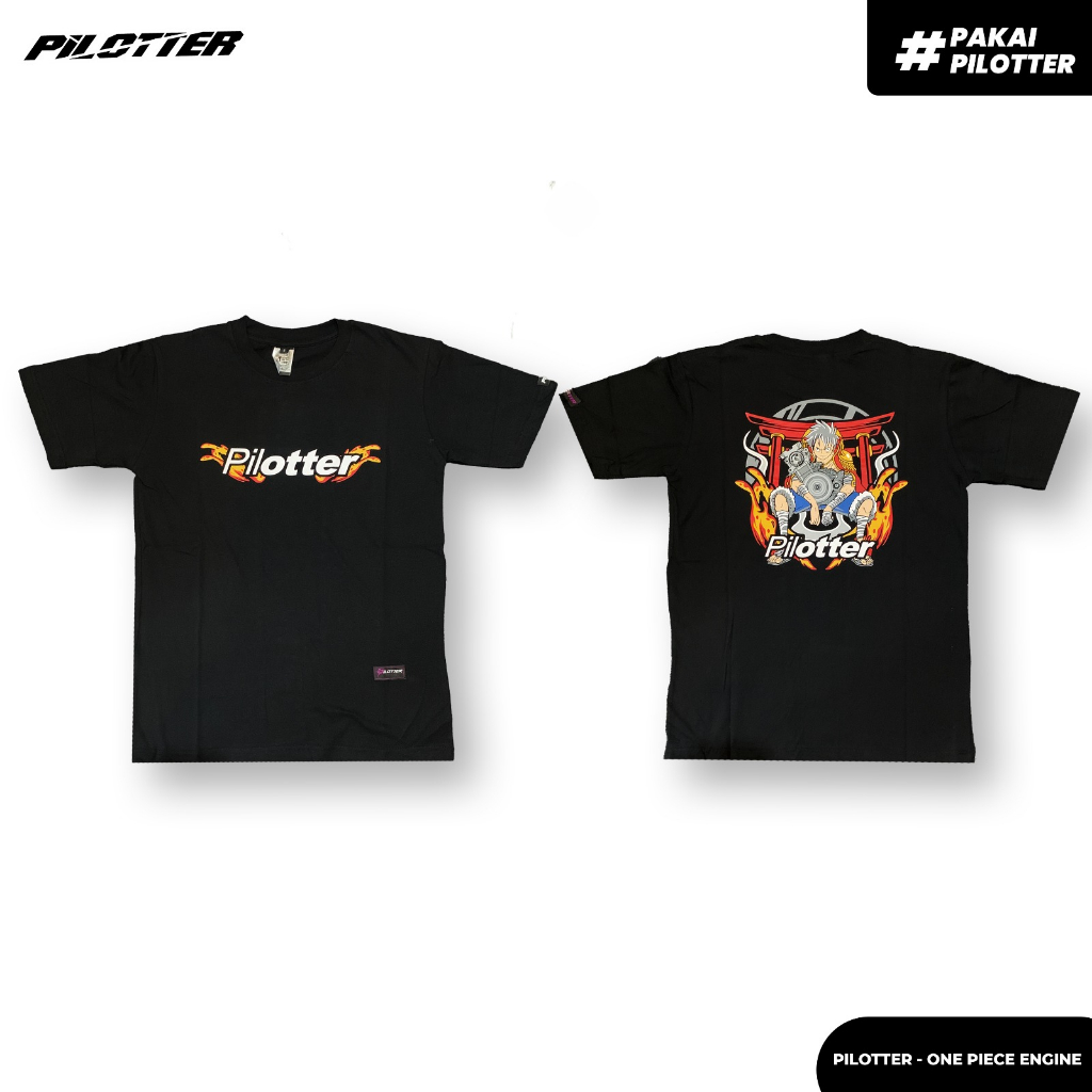 Pilotter Luffy Original T-Shirt Free Sticker - PLTR-402
