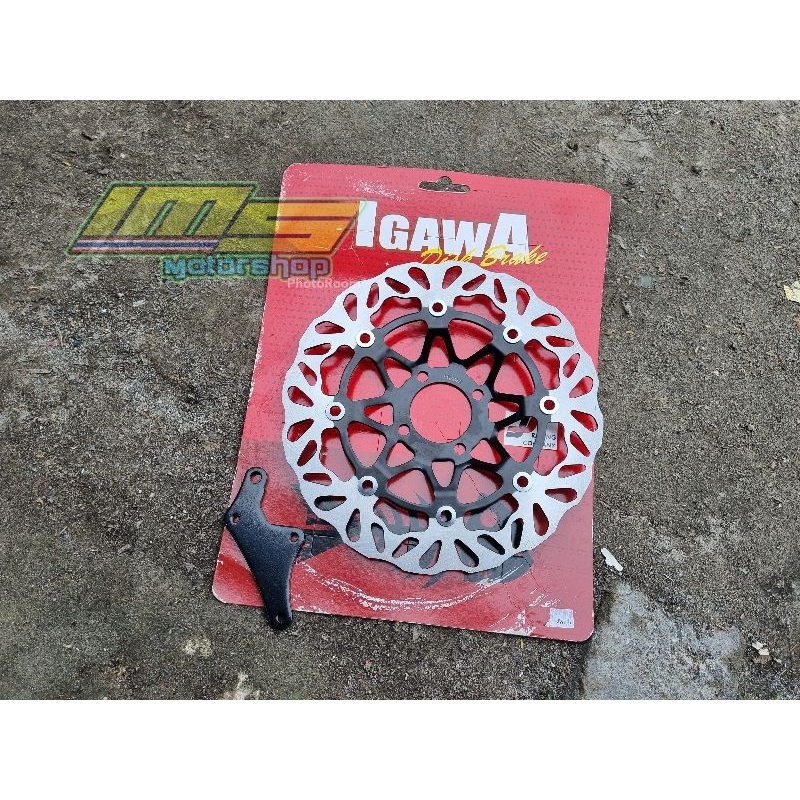 จานดิสกว้าง Supra x 125 Karisma Revo Absolute Kirana Copy TDR ขนาด 300mm ชุดขายึด