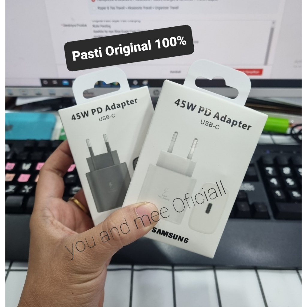 Hp 45w SUPER Fast อะแดปเตอร์ชาร์จ "หัวชาร์จ" Samsung USB C Type Galaxy A16 A55 A54 A34 A24 A14 A15 A25 A53 A73 A33 A23 A13 A52 A72 A32 A22 A51 A71 ชาร์จโทรศัพท์มือถือได้อย่างรวดเร็ว ชาร์จ Once 3.0 A 5.0 V 4G 5G 45 W AN Percent ต้นฉบับ