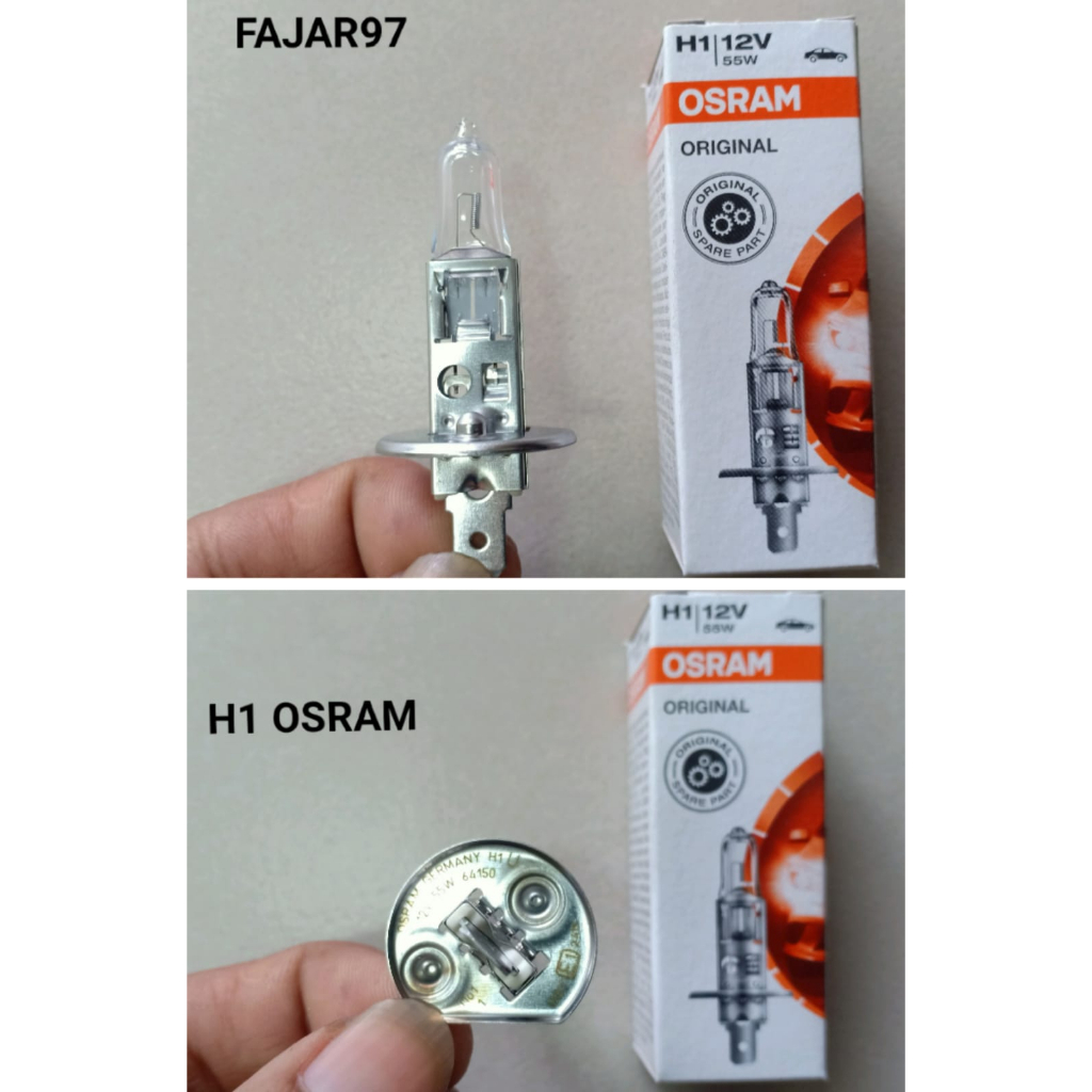 OSRAM H1 12V/55W ไฟตัดหมอกหลอดไฟ OSRAM H3 12V/55W
