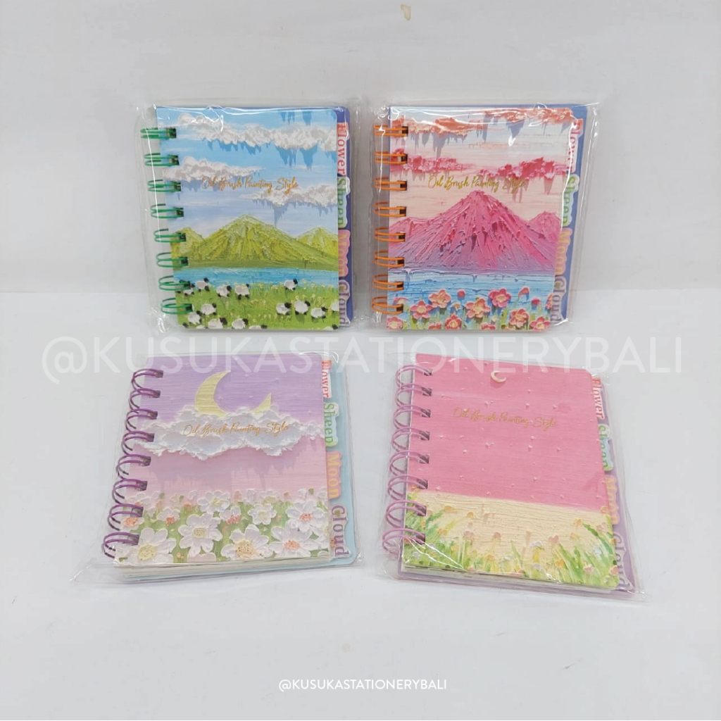 DIARY SPIRAL / โน๊ตบุ๊ค A6 ZH-A732-12 สี