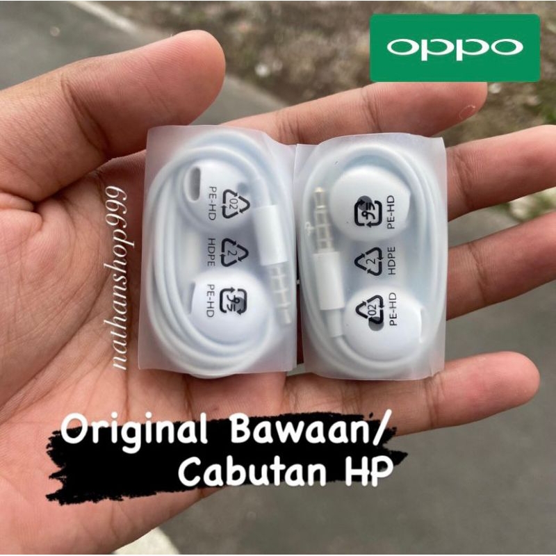 ชุดหูฟัง ของแท้ 100% พร้อม Oppo Reno 5 Reno 6 Superbass HP