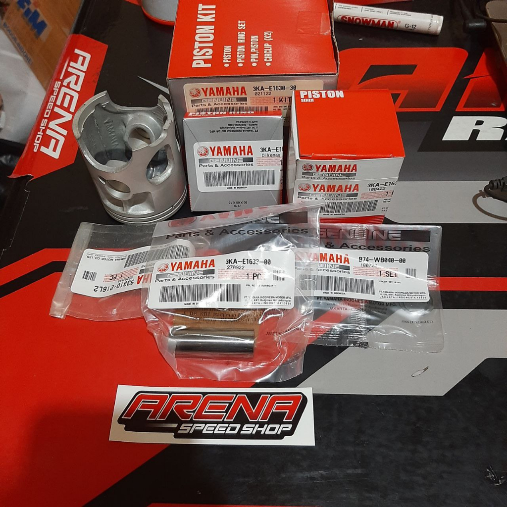 ชุดลูกสูบ Assy ชุดลูกสูบ Sether OS 0.50, 0.75, 1.00 Yamaha F1ZR FIZR F1Z FIZ R Force 1 FI ของแท้ Yam
