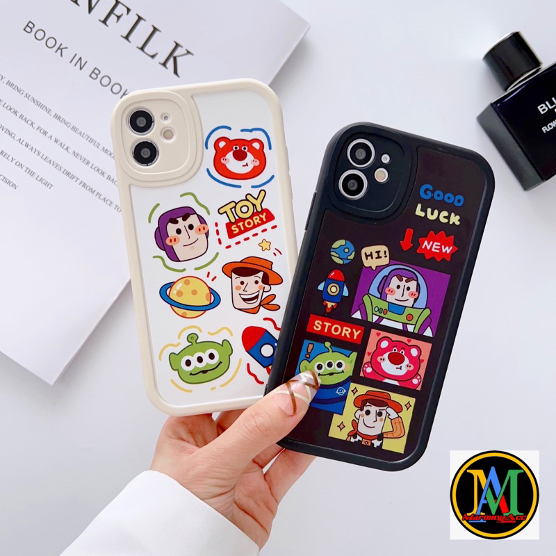 M016 M017 SOFT CASE น่ารัก LOSTO TOY STORY IPHONE 6 6S 6 PLUS 6S PLUS 7 8 SE 7 PLUS 8 PLUS X XS XR X