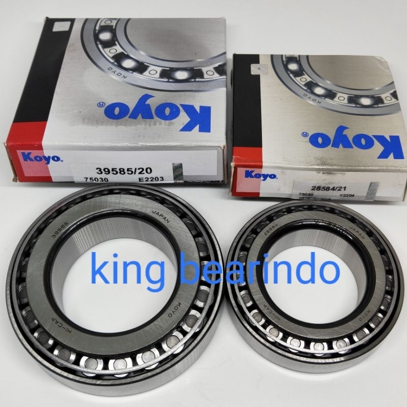 REAR WHEEL BEARING OUTER INNER RINO 14B 28584/21 39585/20 KY 1SET