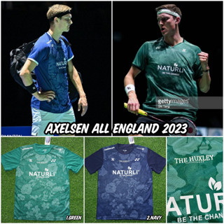 เสื้อยืด ลายแบดมินตัน Axelsen All england สําหรับผู้ใหญ่ 2023