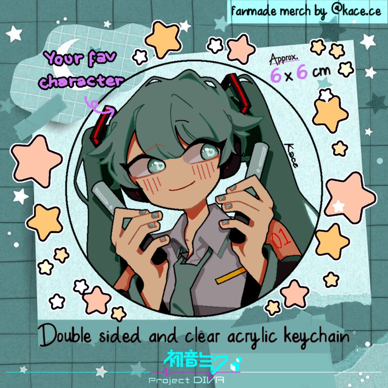 Charm Collection Vocaloid || พวงกุญแจ [MY]