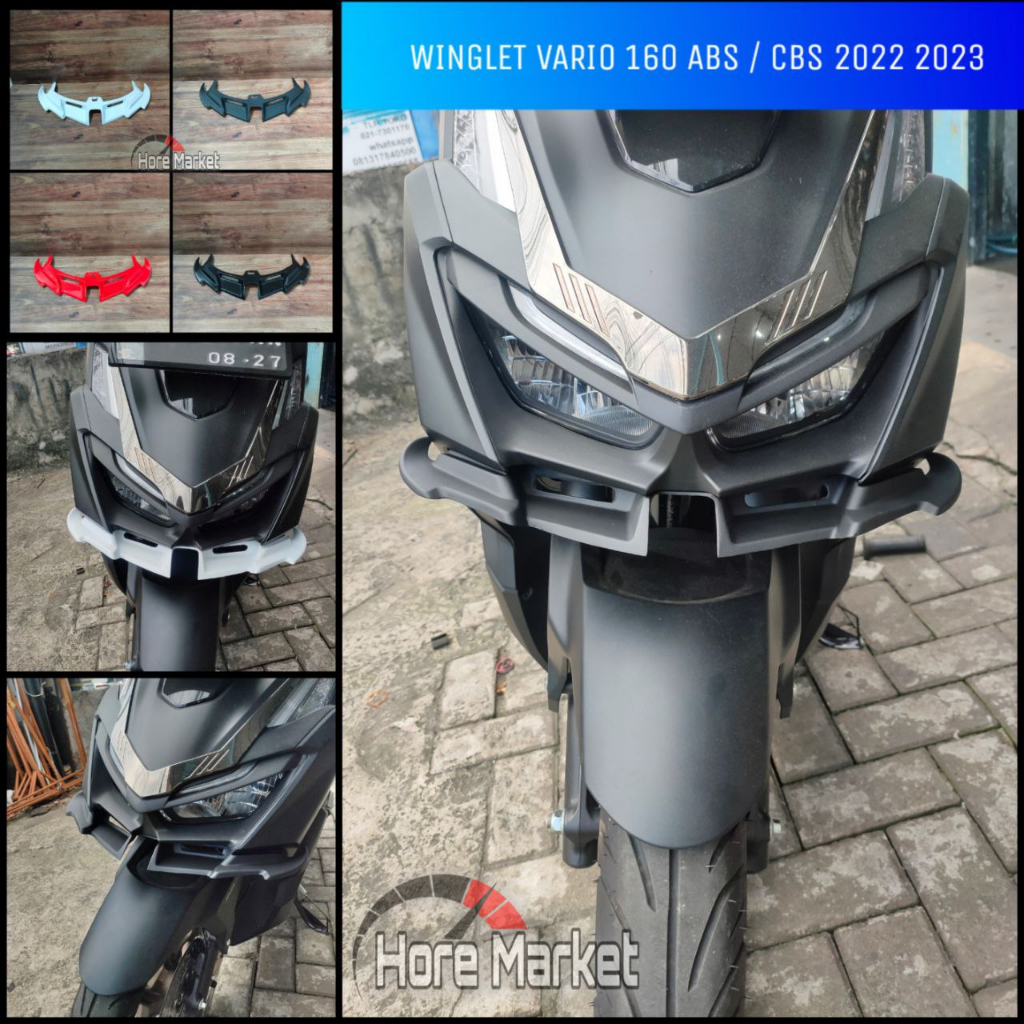WINGLET VARIO 160 ABS CBS 2022 WINGLET COLOR ALL NEW VARIO 160CC