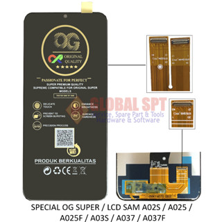 SAMSUNG หน้าจอสัมผัส LCD สําหรับ ซัมซุง A02S A025 A025F A03S A037 A037F