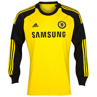 เสื้อกีฬาผู้รักษาประตู พิมพ์ลาย Chelsea 2013