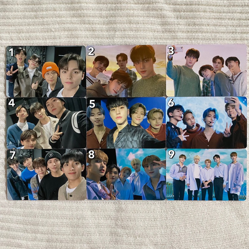 Mini Dicon 102 Dfesta Seventeen Official Photocard PC Unit hiphop hhu เสียงร้อง pepo scoups vernon j