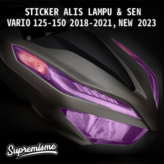 Vario 125 /150 2018-2021. สติกเกอร์ Sen Lamp | ใหม่ สติกเกอร์คิ้ว และโคมไฟ Vario 2023 | Vario 150. สติกเกอร์เขียนคิ้ว น้ําหนักเบา