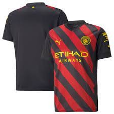 เสื้อกีฬาแขนสั้น พิมพ์ลาย Jersey M City 2022